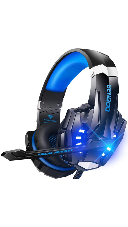 G9000 Gaming Headset for PS4 PC Xbox One PS5 Controller. (7 Colorways)